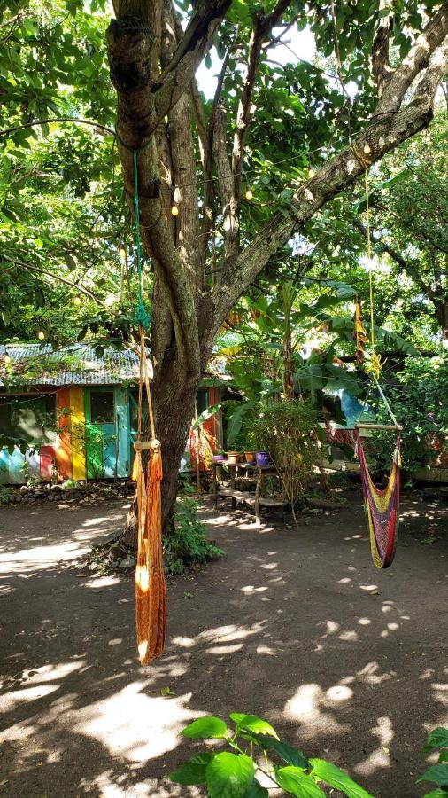 Rainbow Caravan Hostel Las Pilas المظهر الخارجي الصورة