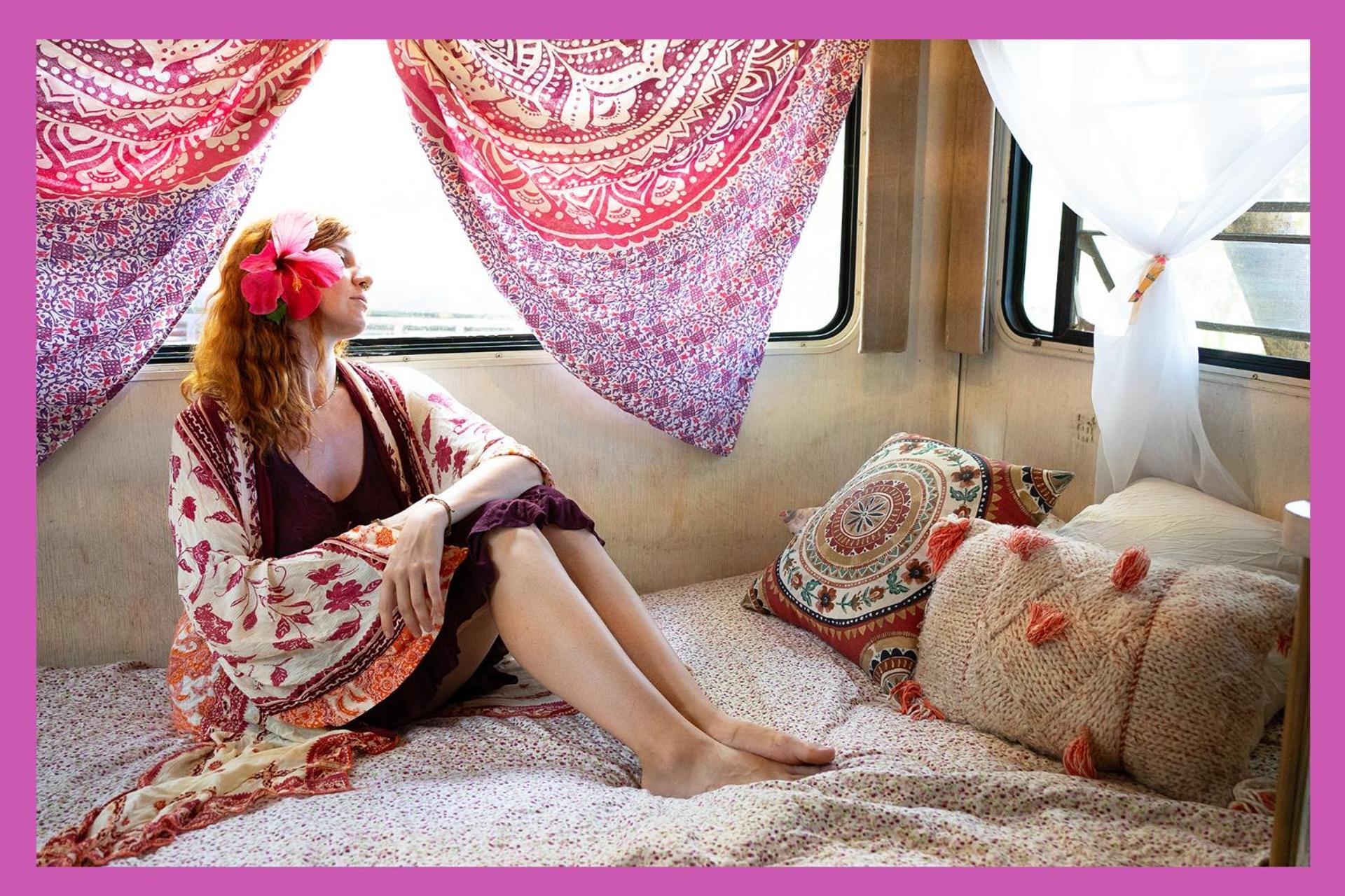 Rainbow Caravan Hostel Las Pilas المظهر الخارجي الصورة